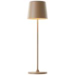 Brilliant Tischlampe Kaami Metall Plastik Braun 2W 310lm - 830 Warmweiß | 100mm - IP44 - Außenbeleuchtung - Dimmbar 