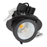 Philips LED-Spot LuxSpace Accent Compact Schwarz RS772B 26W 2700lm 36D - 930 Warmweiß | 134mm - Höchste Farbwiedergabe