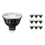 Multipack 10x Philips Master LED Spot GU5.3 MR16 7.5W 485lm 36D - 927 Extra Warmweiß | Höchste Farbwiedergabe - Dimmbar - Ersatz für 50W