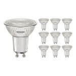 Multipack 10x Noxion PerfectColor LED-Spot GU10 PAR16 3W 230lm 36D - 927 Extra Warmweiß | Höchste Farbwiedergabe - Dimmbar - Ersatz für 35W