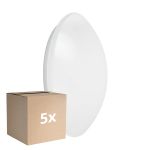 Multipack 5x Ledvance Surface rund 350 Weiß 18W 1440lm - 840 Kaltweiß | IP44 - inkl. Sensor - Ersatz für 2x18W