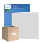 Multipack 4x Philips LED Panel CoreLine RC132V 22/31W 2900-4300lm - 830-835-840 CCT | 60x60cm - UGR <19 - Wählbare Wattzahl 