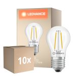 Multipack 10x Ledvance Classic LED E27 Birne Fadenlampe Klar 1W 136lm - 827 Extra Warmweiß | Ersatz Für 15W