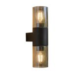 Eglo Wandleuchte Cropani Schwarz | IP54 - Geeignet für 1x E27