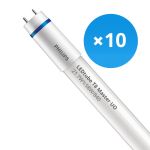 Multipack 10x Philips LED Röhre T8 MASTER (EM/Mains) Ultra Output 21.7W 3700lm - 840 Kaltweiß | 150cm - Ersatz für 58W