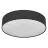 Ledvance Deckenleuchte Orbis Paris Schwarz | Geeignet für 3x E27 - 480mm - IP20