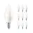Multipack 10x Philips Corepro LED Kerze E14 Matt 7W 806lm – 827 Extra Warmweiß – Ersatz für 60W