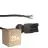 Multipack 25x Noxion GST - Kompatibel Versorgungskabel Schwarz - Männlich + Offene Enden - 2m - 3 pole 0,75mm2