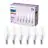Mehrfachpackung 6x Philips Glühbirne LED E14 Kerze Matt 5W 470lm - 827 Extra Warmweiß