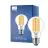 Philips MASTER LED Glühbirne Ultra Efficient E27 Birne Klar 5.2W 1095lm - 827 Extra Warmweiß | Ersatz für 75W