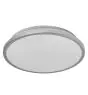 Ledvance LED-Wand- und Deckenleuchte Orbis Dublin Silber 16W 1100lm - 830 Warmweiß | 300mm - IP20