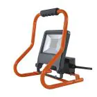 Ledvance LED-Scheinwerfer Baustrahler Dunkel Grau 50W 4500lm 110D - 840 Kaltweiß | IP54 - 2 Power Outlets - Symmetrisch