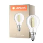 Ledvance Classic LED E14 Birne Fadenlampe Klar 3.4W 470lm - 940 Cool white | Höchste Farbwiedergabe - Dimmbar - Ersatz für 40W