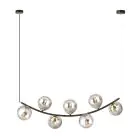 Emibig Pendelleuchte Ritz Stahl Schwarz | Geeignet für 7x E14 - Max 10W