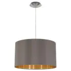Eglo Pendelleuchte Maserlo Stahl Satin-Nickel | Geeignet für E27